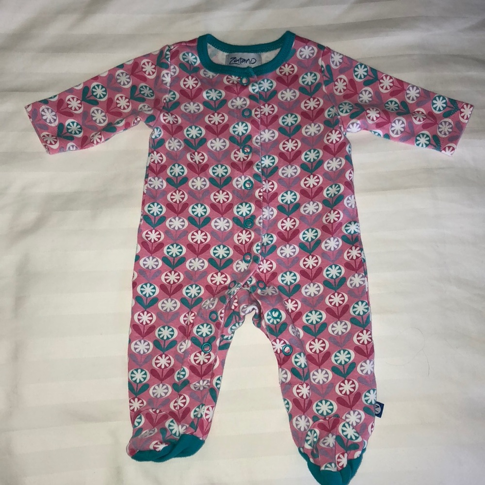 Zutano Infant Snap Footed Onesie